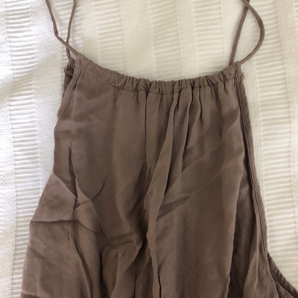 Brandy Melville Taupe Romper - Picture 4 of 5
